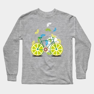 Lemon Bike Long Sleeve T-Shirt